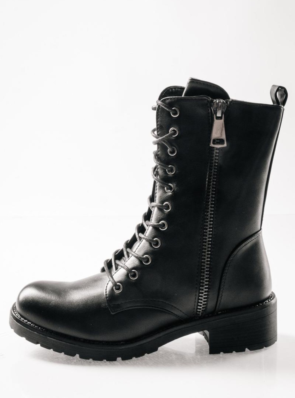 Αρβυλάκια με διακοσμητικό φερμουάρ στο εξωτερικό μέρος ΜΑΥΡΟ Αρβυλάκια με διακοσμητικό φερμουάρ στο εξωτερικό μέρος ΜΑΥΡΟ