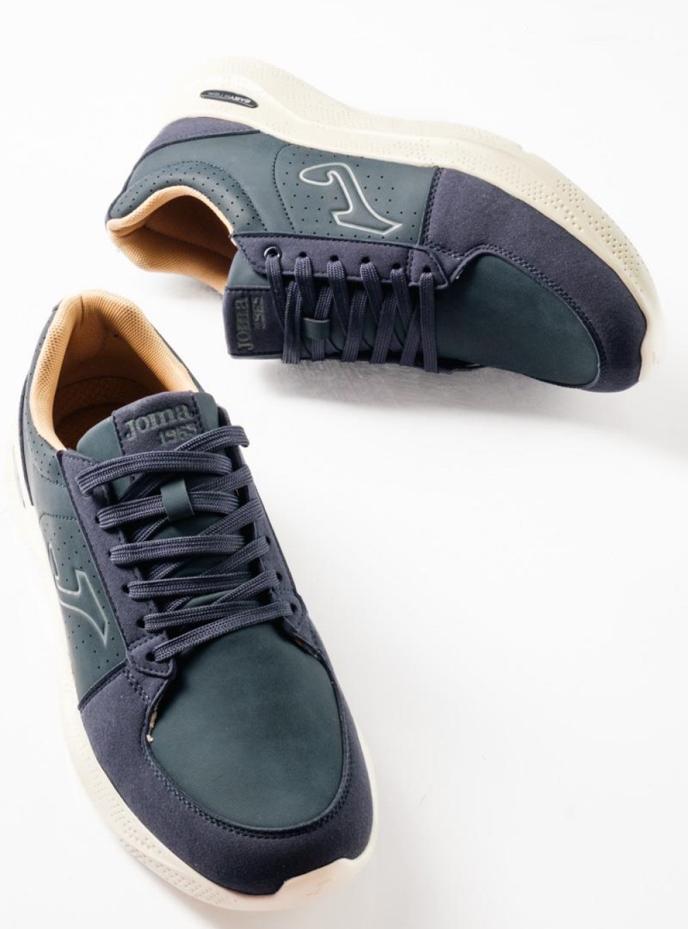 JOMA Aνδρικά sneakers με συνδυασμό υλικών ΜΠΛΕ JOMA Aνδρικά sneakers με συνδυασμό υλικών ΜΠΛΕ