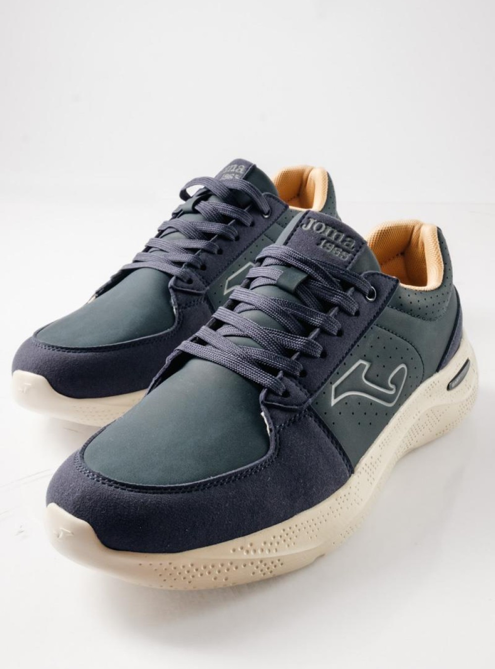 JOMA Aνδρικά sneakers με συνδυασμό υλικών ΜΠΛΕ JOMA Aνδρικά sneakers με συνδυασμό υλικών ΜΠΛΕ