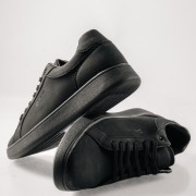 ZAK ανδρικά sneakers total black με Minimal Design ΜΑΥΡΟ ZAK ανδρικά sneakers total black με Minimal Design ΜΑΥΡΟ