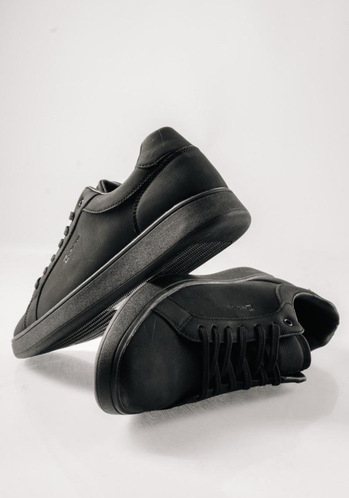 ZAK ανδρικά sneakers total black με Minimal Design ΜΑΥΡΟ