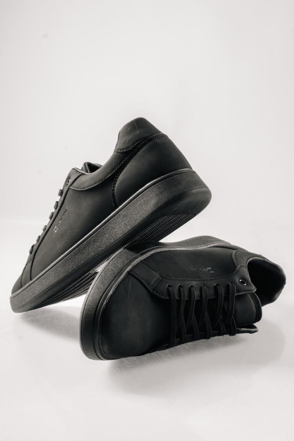 ZAK ανδρικά sneakers total black με Minimal Design ΜΑΥΡΟ ZAK ανδρικά sneakers total black με Minimal Design ΜΑΥΡΟ