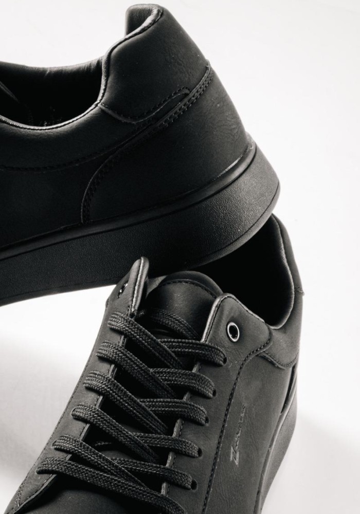 ZAK ανδρικά sneakers total black με Minimal Design ΜΑΥΡΟ