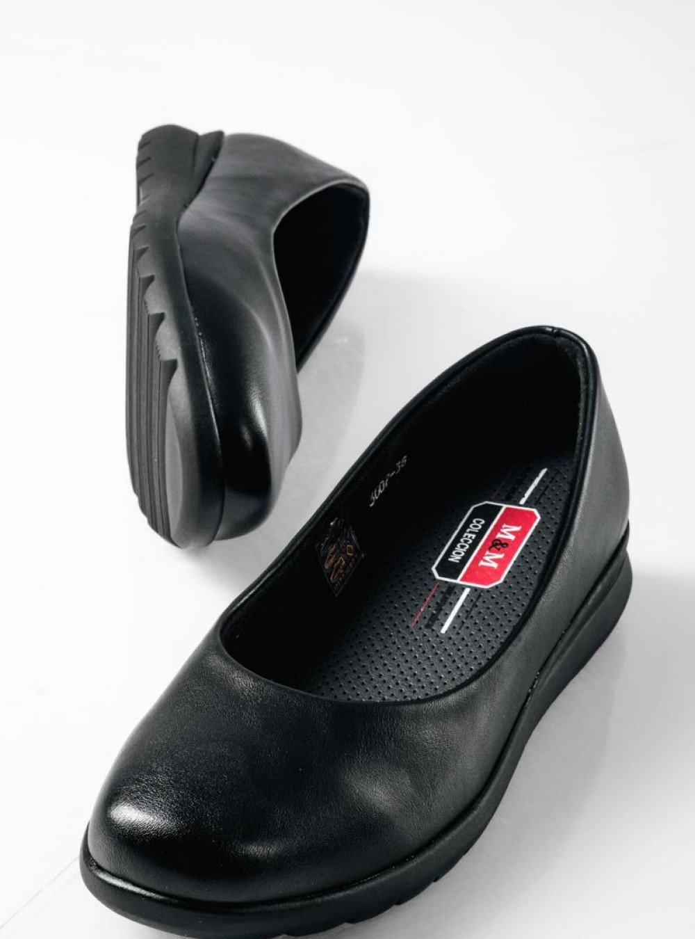 Comfort μπαλαρίνα με αντιολισθητική σόλα ΜΑΥΡΟ Comfort μπαλαρίνα με αντιολισθητική σόλα ΜΑΥΡΟ