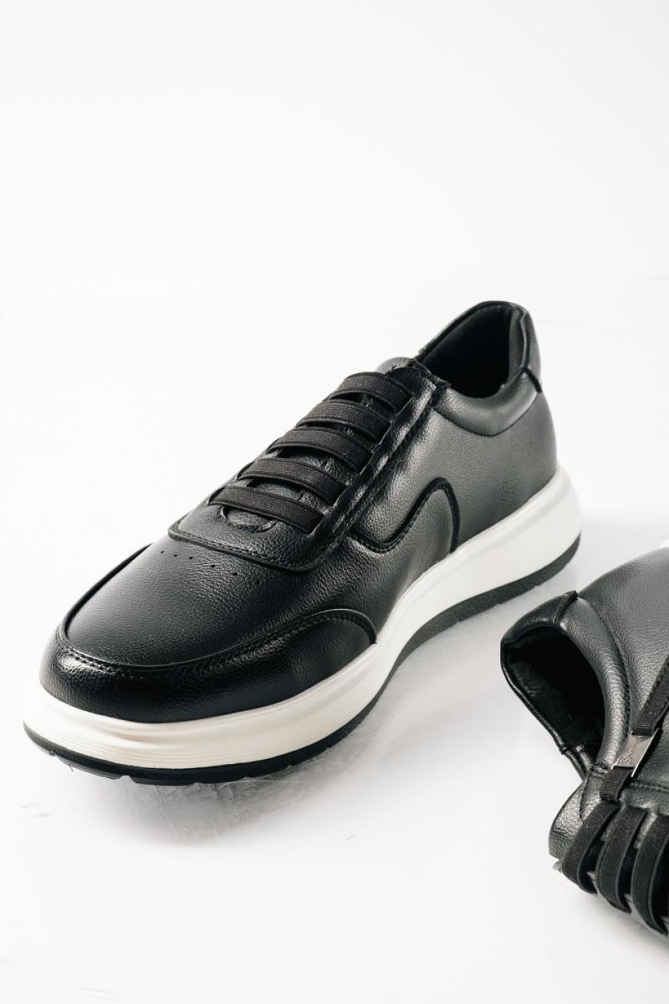 ZAK ανδρικά Casual παπούτσια Slip-On με Λάστιχο ΜΑΥΡΟ ZAK ανδρικά Casual παπούτσια Slip-On με Λάστιχο ΜΑΥΡΟ