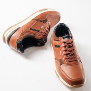 Ανδρικά casual sneakers με σουέτ λεπτομέρεις ΤΑΜΠΑ Ανδρικά casual sneakers με σουέτ λεπτομέρεις ΤΑΜΠΑ
