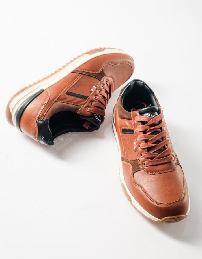 Ανδρικά casual sneakers με σουέτ λεπτομέρεις ΤΑΜΠΑ