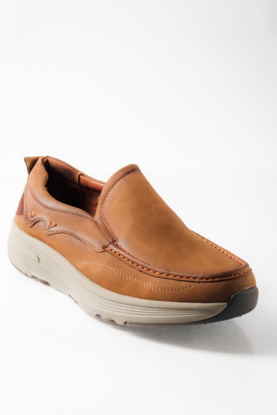 Ανδρικά Slip-On Casual παπούτσια με ελαφριά σόλα ΚΑΦΕ Ανδρικά Slip-On Casual παπούτσια με ελαφριά σόλα ΚΑΦΕ