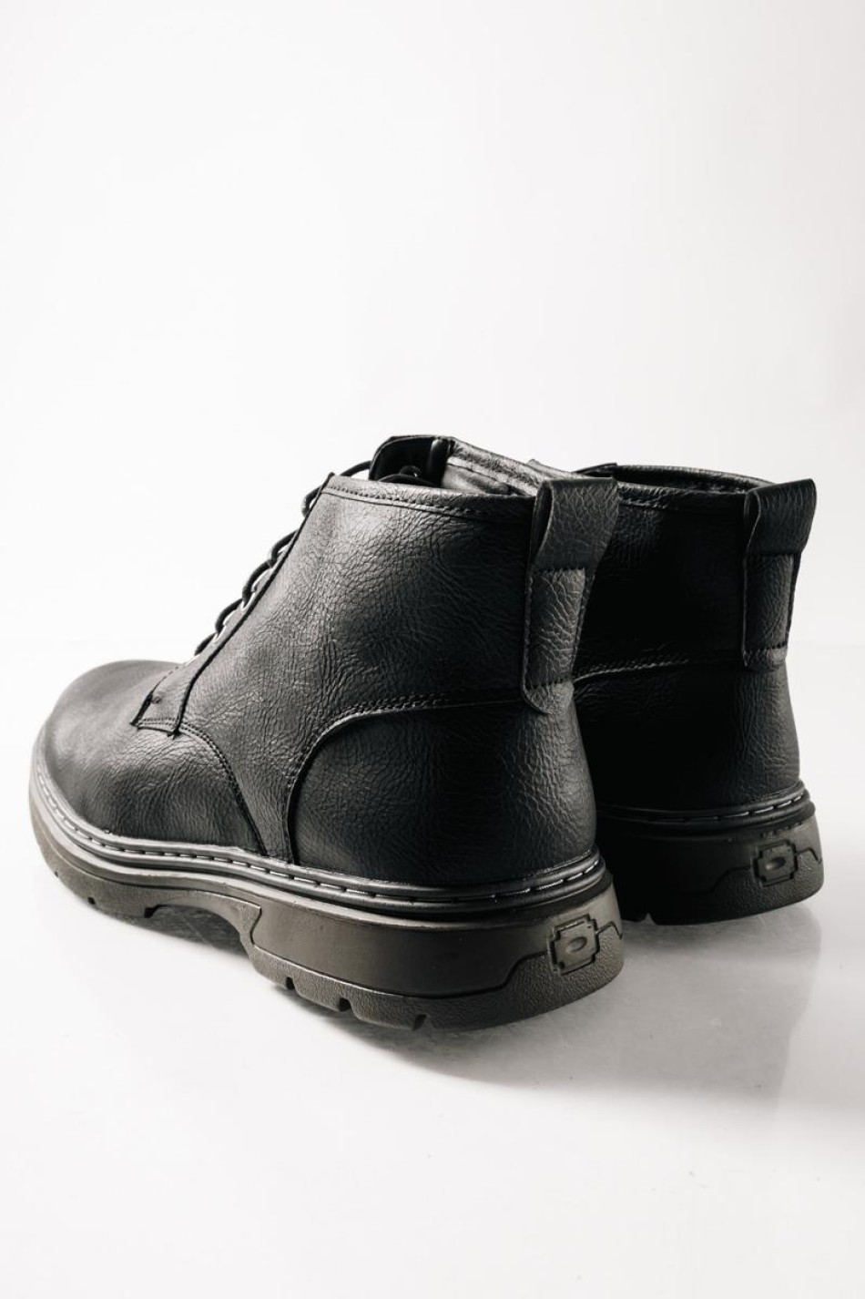 B-SOFT δετά casual μποτάκια με σταθερή σόλα ΜΑΥΡΟ B-SOFT δετά casual μποτάκια με σταθερή σόλα ΜΑΥΡΟ