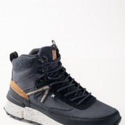 XTI ανδρικά μποτάκια σε στυλ sneaker με κορδόνια ΜΠΛΕ
