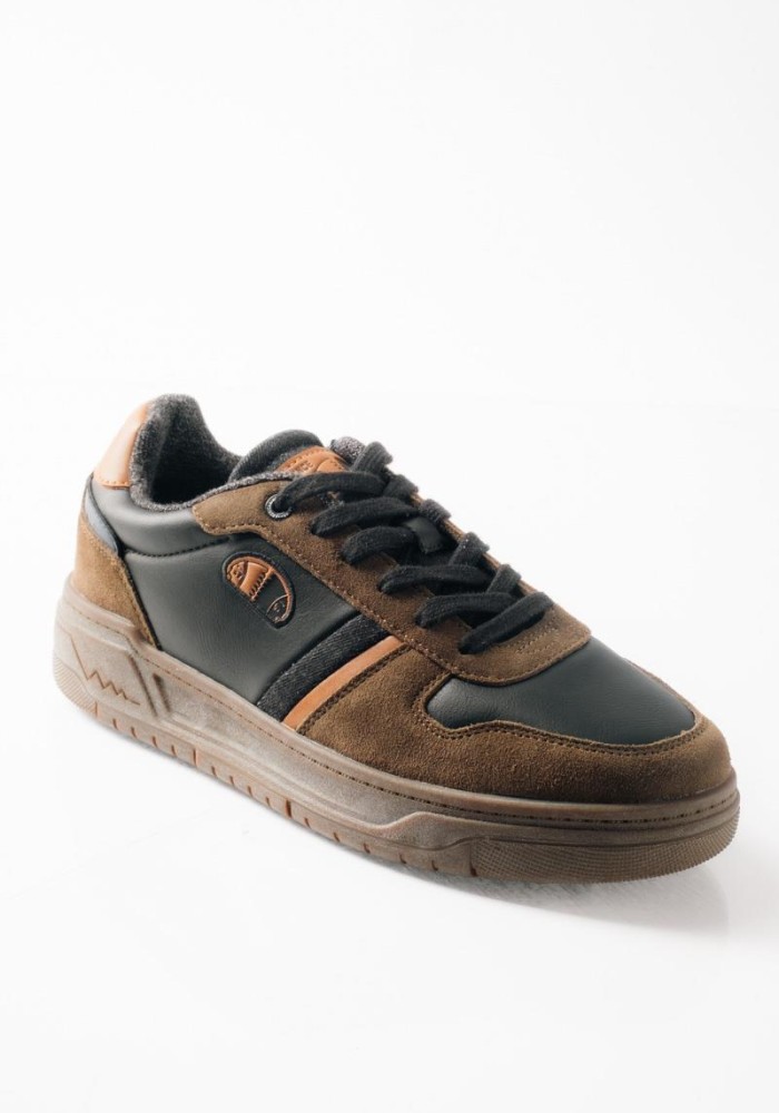 AMERICANINO Ανδρικά retro sneakers με suede λεπτομέρειες ΛΑΔΙ