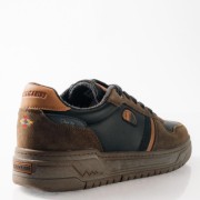 AMERICANINO Ανδρικά retro sneakers με suede λεπτομέρειες ΛΑΔΙ