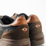 AMERICANINO Ανδρικά retro sneakers με suede λεπτομέρειες ΛΑΔΙ