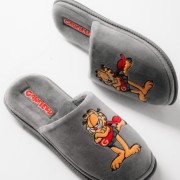 PAREX ανδρικές παντόφλες Garfield μαλακή επένδυση στο πέλμα ΓΚΡΙ PAREX ανδρικές παντόφλες Garfield μαλακή επένδυση στο πέλμα ΓΚΡΙ