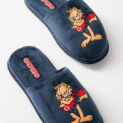 PAREX ανδρικές παντόφλες Garfield μαλακή επένδυση στο πέλμα ΜΠΛΕ PAREX ανδρικές παντόφλες Garfield μαλακή επένδυση στο πέλμα ΜΠΛΕ