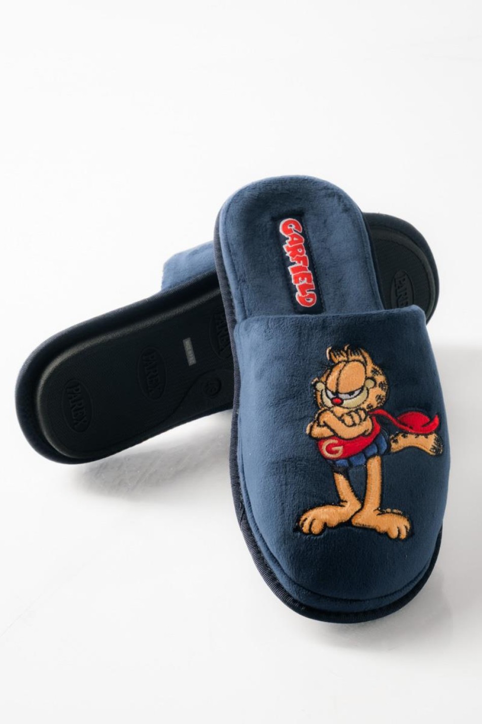 PAREX ανδρικές παντόφλες Garfield μαλακή επένδυση στο πέλμα ΜΠΛΕ PAREX ανδρικές παντόφλες Garfield μαλακή επένδυση στο πέλμα ΜΠΛΕ