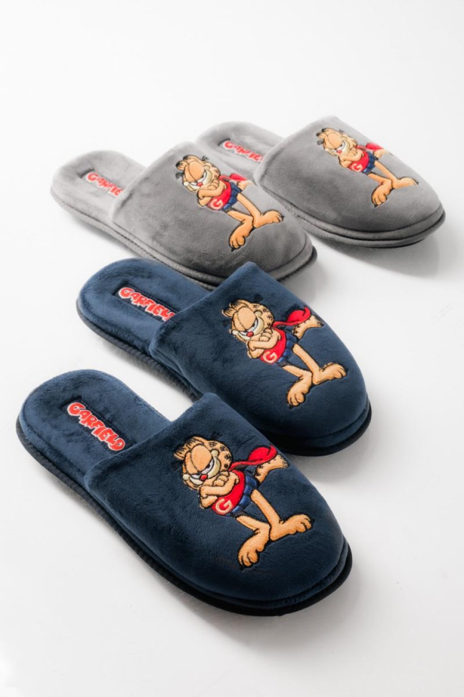 PAREX ανδρικές παντόφλες Garfield μαλακή επένδυση στο πέλμα ΓΚΡΙ PAREX ανδρικές παντόφλες Garfield μαλακή επένδυση στο πέλμα ΓΚΡΙ