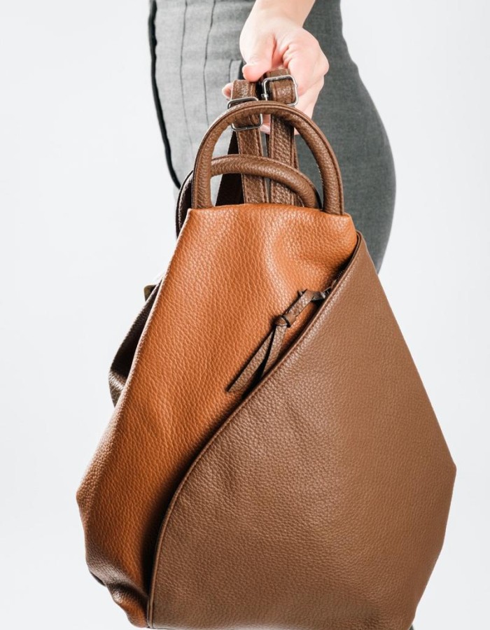Backpack αναδιπλούμενο με μεγάλη εσωτερική και εξωτερική θήκη ΚΑΦΕ