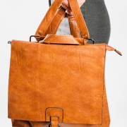 Casual & Office Style σακίδιο πλάτης με μπροστινό κούμπωμα ΤΑΜΠΑ