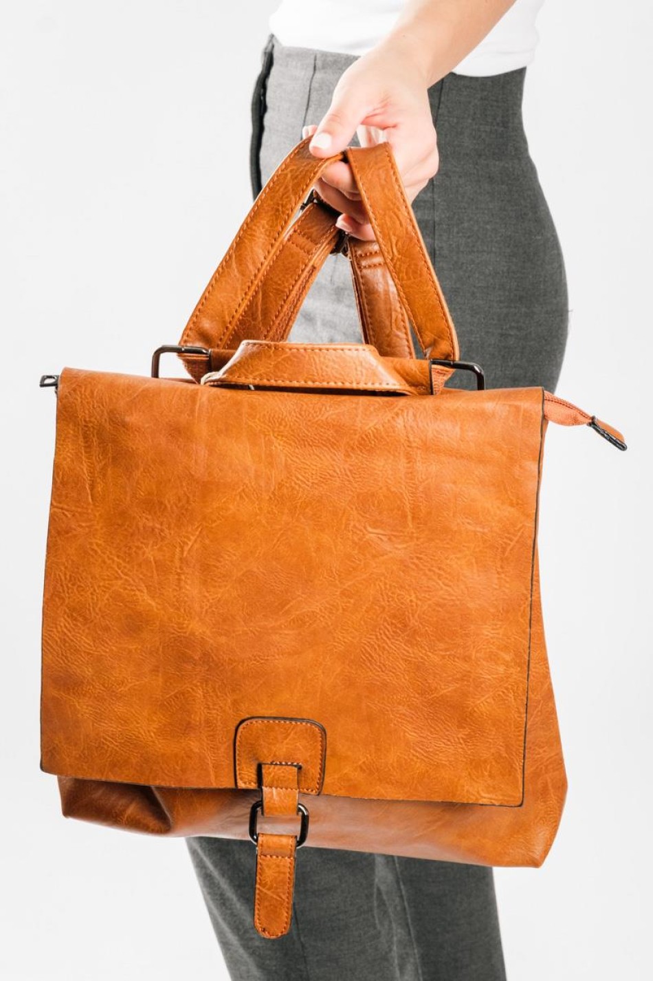 Casual & Office Style σακίδιο πλάτης με μπροστινό κούμπωμα ΤΑΜΠΑ