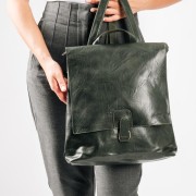 Casual & Office Style σακίδιο πλάτης με μπροστινό κούμπωμα ΛΑΔΙ