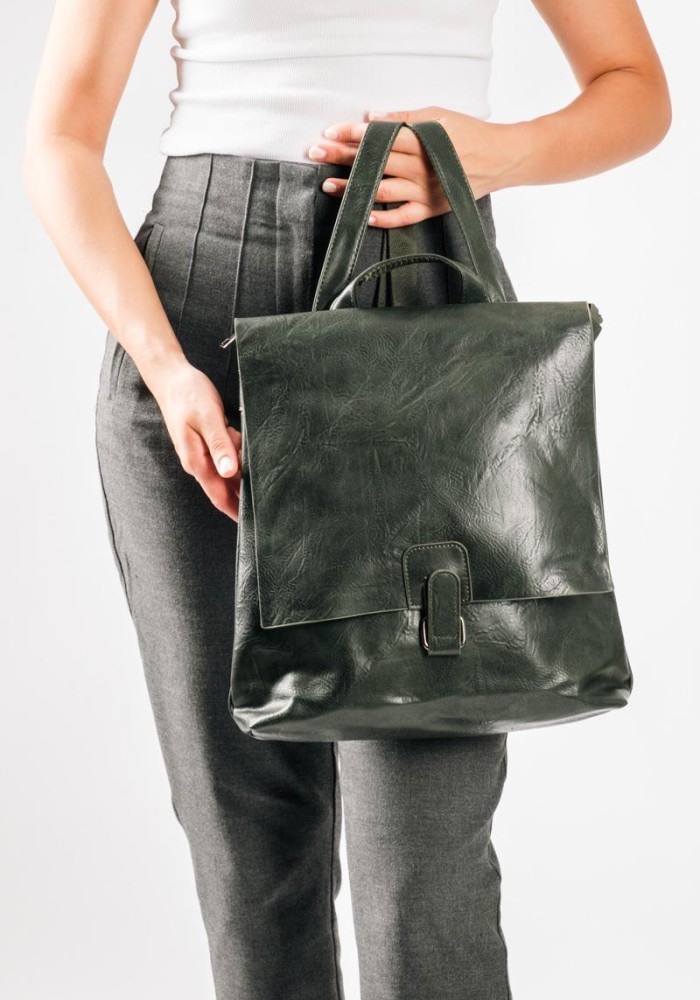 Casual & Office Style σακίδιο πλάτης με μπροστινό κούμπωμα ΛΑΔΙ