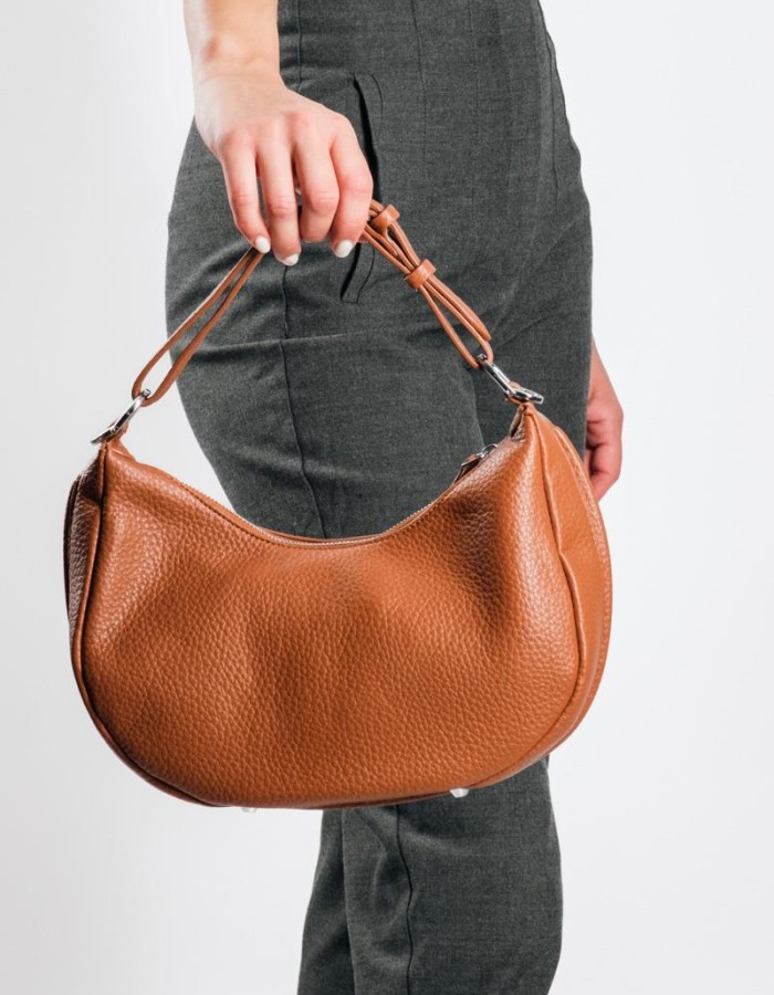 Hobo style τσάντα χειρός, ώμου με επιπλέον μακρύ λουράκι ΤΑΜΠΑ