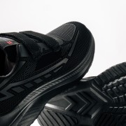 ZAK Ανδρικά αθλητικά με velcro ΜΑΥΡΟ