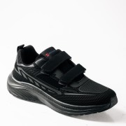 ZAK Ανδρικά αθλητικά με velcro ΜΑΥΡΟ