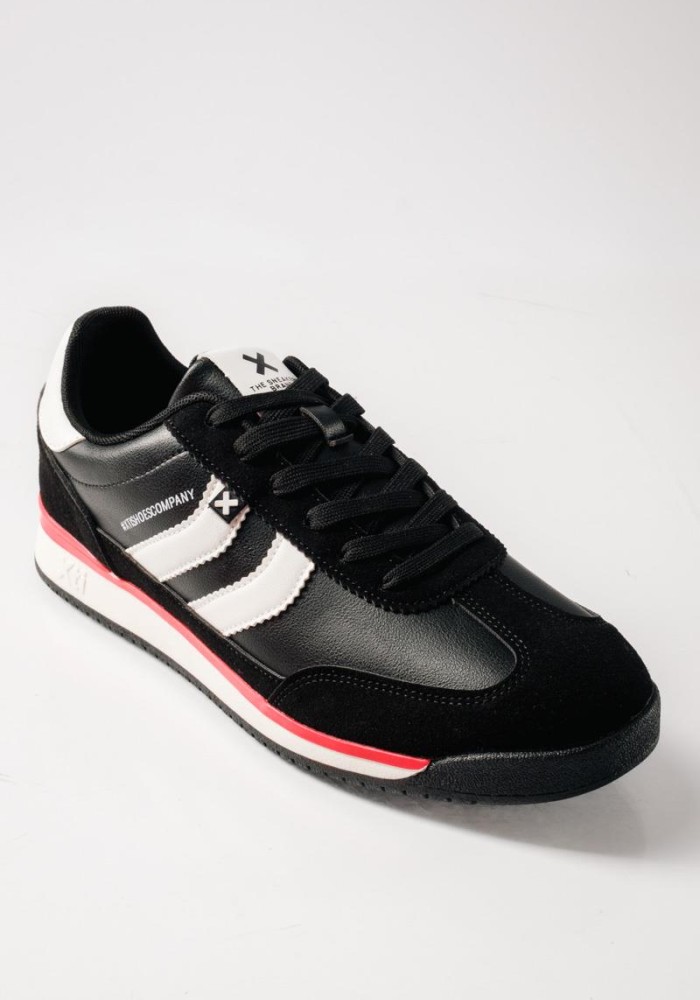 XTI Ανδρικά sneakers με χρωματική αντίθεση ΜΑΥΡΟ