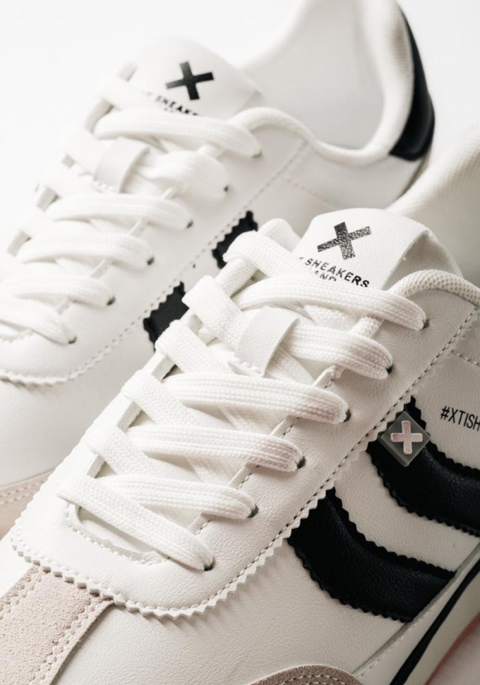 XTI Ανδρικά sneakers με χρωματική αντίθεση ΑΣΠΡΟ