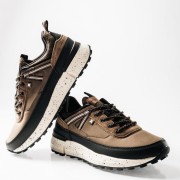 XTI ανδρικό sneaker με συνδυασμό υλικών και urban στυλ ΚΑΦΕ