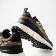 XTI ανδρικό sneaker με συνδυασμό υλικών και urban στυλ ΚΑΦΕ