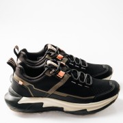 XTI Casual training sneakers με χοντρή σόλα ΜΑΥΡΟ
