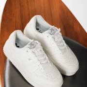 XTI Streetwear γυναικεία sneakers με κορδόνια ΑΣΠΡΟ