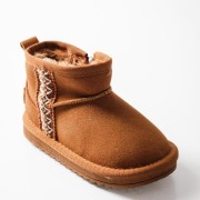 ZAK suede μποτάκια για κορίτσια με γούνα και αντιολισθητική σόλα ΤΑΜΠΑ