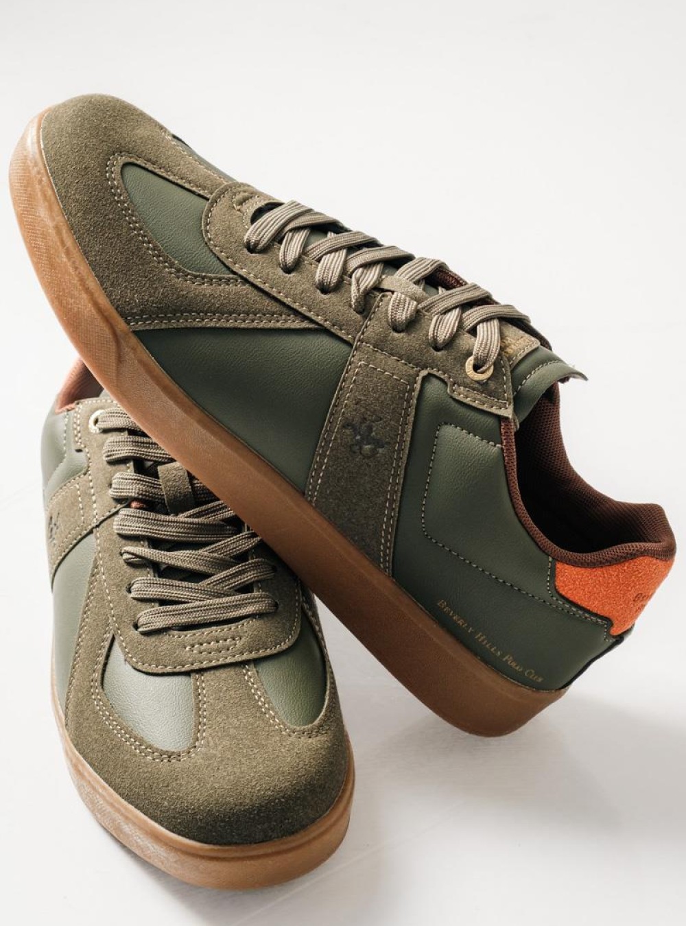 BEVERLY HILLS POLO CLUB sneaker με διχρωμία στη σόλα ΛΑΔΙ