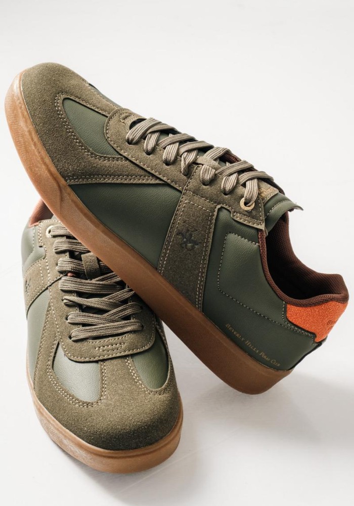 BEVERLY HILLS POLO CLUB sneaker με διχρωμία στη σόλα ΛΑΔΙ