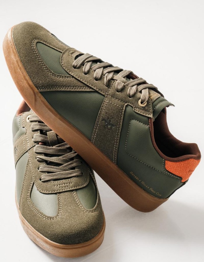 BEVERLY HILLS POLO CLUB sneaker με διχρωμία στη σόλα ΛΑΔΙ