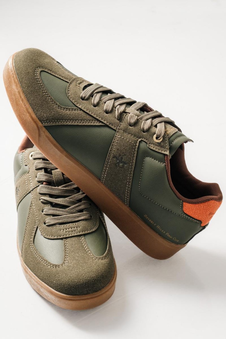 BEVERLY HILLS POLO CLUB sneaker με διχρωμία στη σόλα ΛΑΔΙ