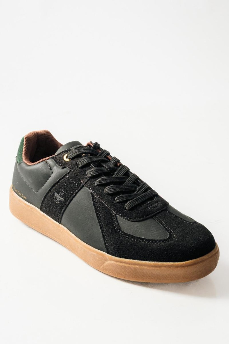BEVERLY HILLS POLO CLUB sneaker με διχρωμία στη σόλα ΜΑΥΡΟ