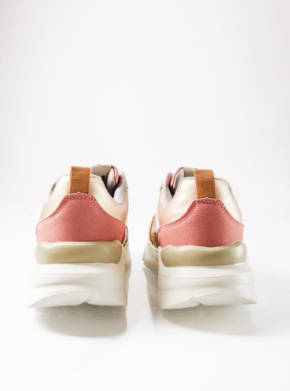 XTI chunky sneakers για κορίτσια με glitter ΜΠΕΖ