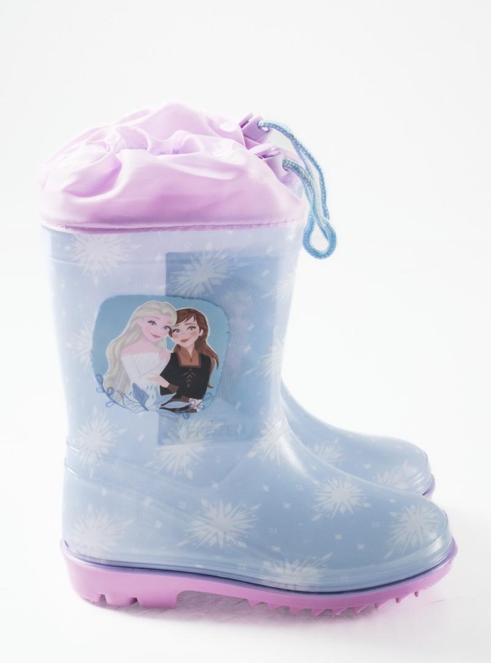 ANTRIN γαλότσες για κορίτσια Frozen Elsa & Anna ΓΑΛΑΖΙΟ