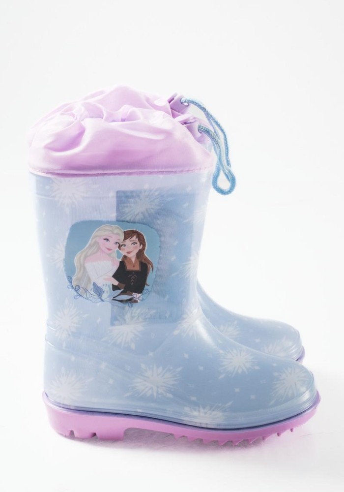 ANTRIN γαλότσες για κορίτσια Frozen Elsa & Anna ΓΑΛΑΖΙΟ