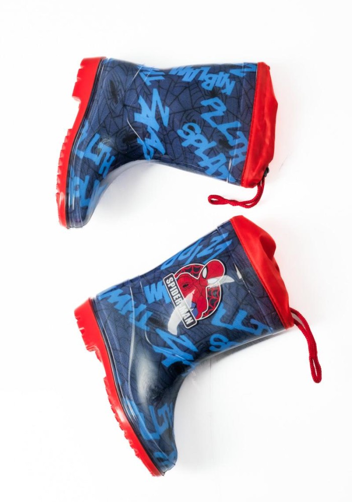 ANTRIN γαλότσες για αγόρια SPIDERMAN ΜΠΛΕ