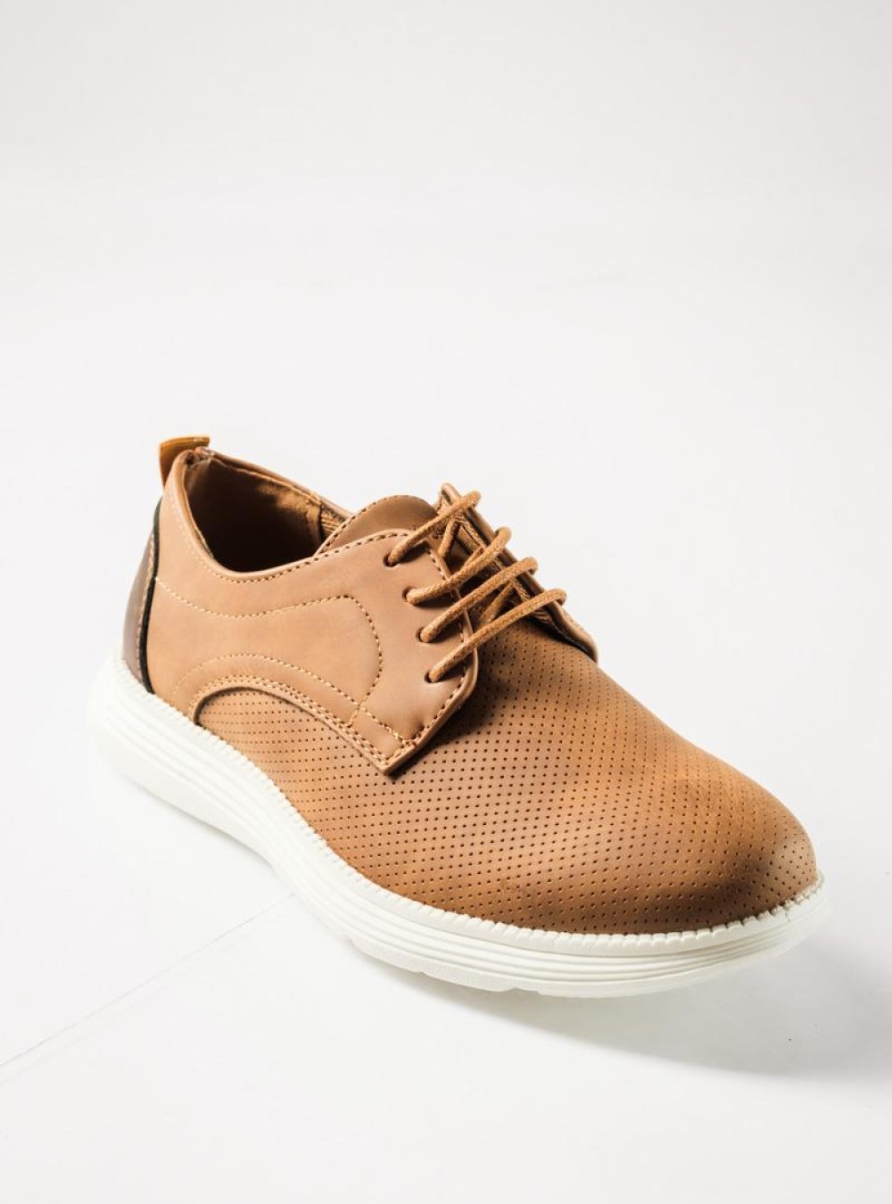 ZAK casual για αγόρια με διχρωμία και κορδόνια ΚΑΦΕ