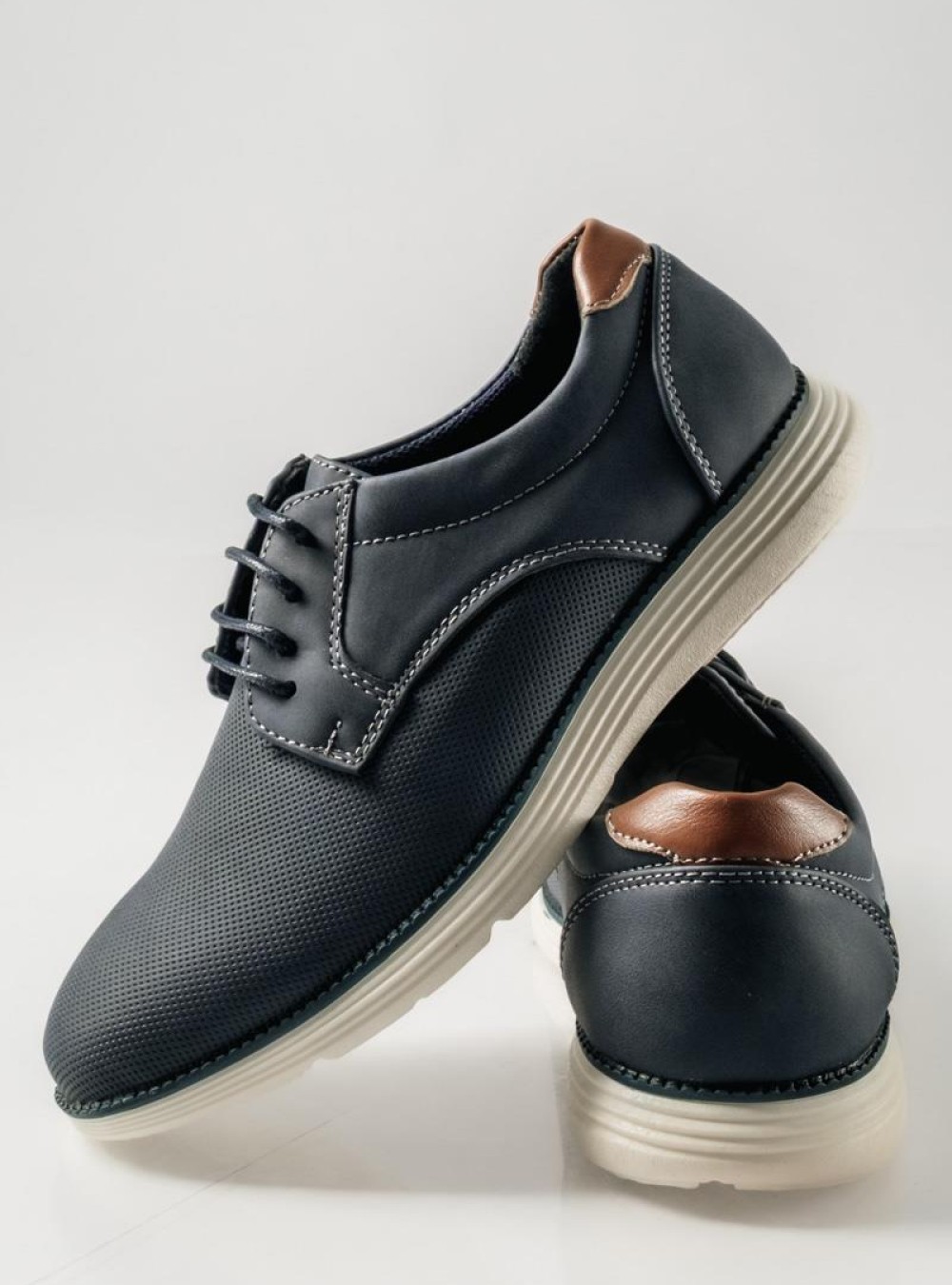 SMART KIDS casual για αγόρια με κορδόνια ΜΠΛΕ