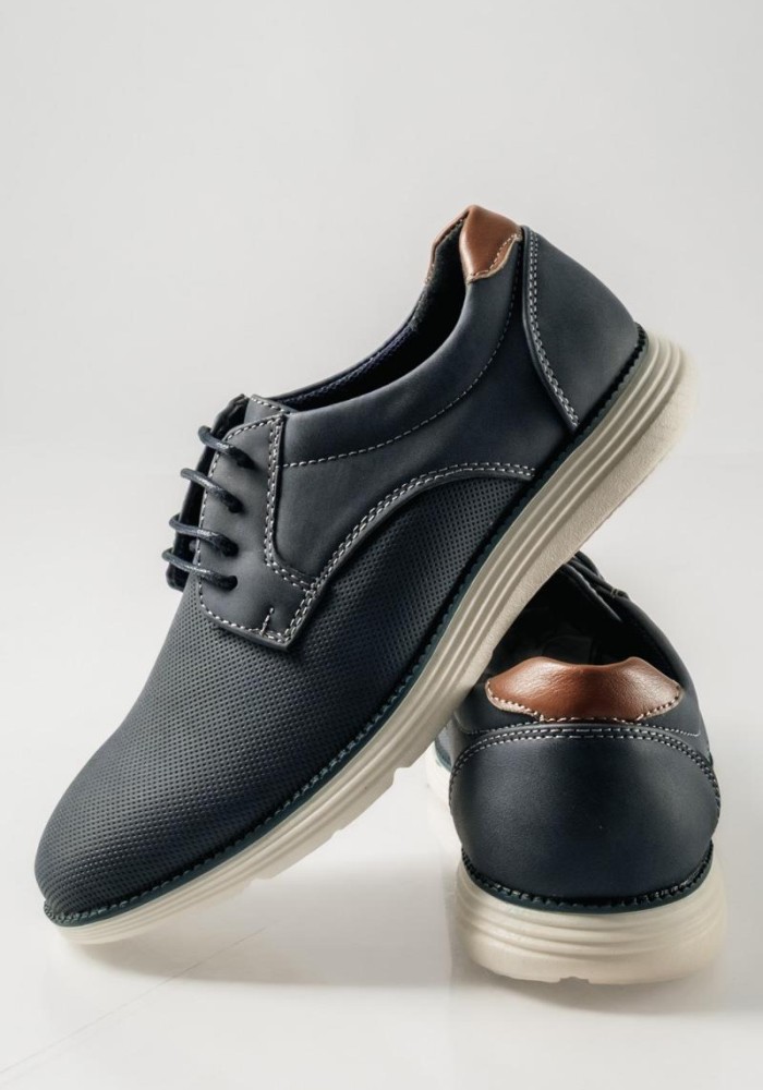 SMART KIDS casual για αγόρια με κορδόνια ΜΠΛΕ