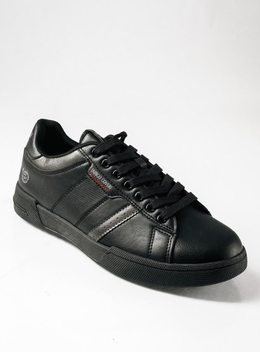 ENRICO COVERI ανδρικό αδιάβροχο sneaker ΜΑΥΡΟ ENRICO COVERI ανδρικό αδιάβροχο sneaker ΜΑΥΡΟ