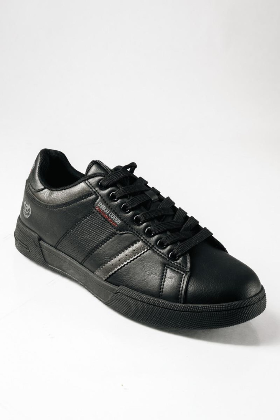 ENRICO COVERI ανδρικό αδιάβροχο sneaker ΜΑΥΡΟ ENRICO COVERI ανδρικό αδιάβροχο sneaker ΜΑΥΡΟ